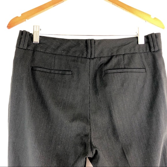 Banana Republic Black Pinstripe Dress Pants - Picture 5 of 6